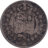 1891 HALFCROWN ( GF ) - HALFCROWN - Cambridgeshire Coins