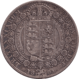 1891 HALFCROWN ( GF ) - HALFCROWN - Cambridgeshire Coins
