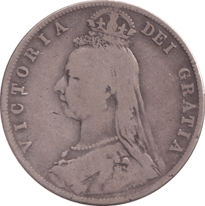 1891 HALFCROWN ( NF ) - Halfcrown - Cambridgeshire Coins