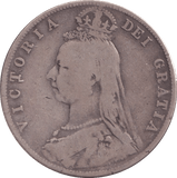 1891 HALFCROWN ( NF ) - Halfcrown - Cambridgeshire Coins