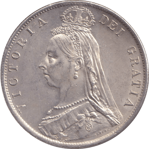 1891 HALFCROWN ( UNC ) - HALFCROWN - Cambridgeshire Coins