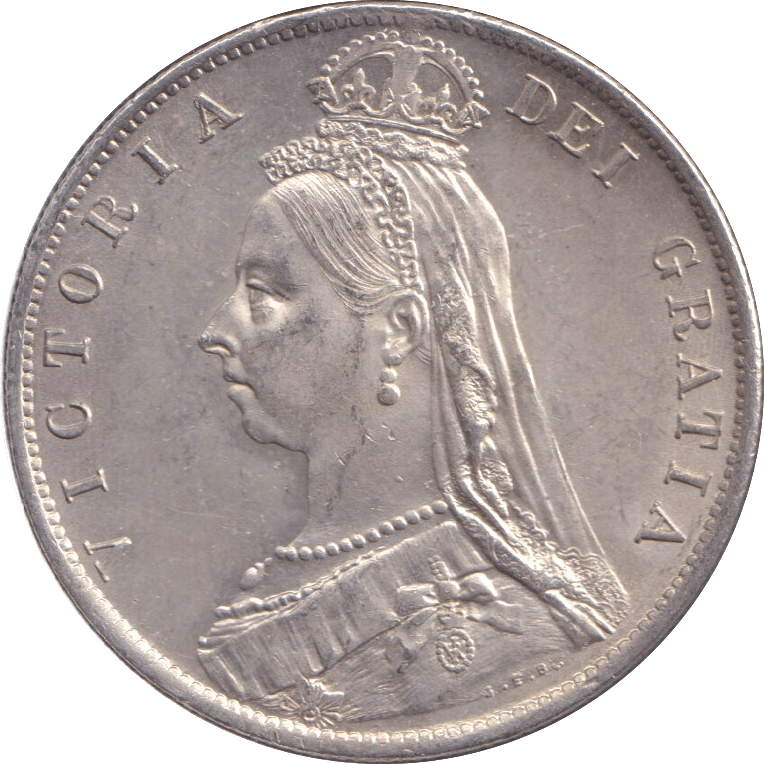 1891 HALFCROWN ( UNC ) - HALFCROWN - Cambridgeshire Coins