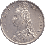 1891 HALFCROWN ( UNC ) - HALFCROWN - Cambridgeshire Coins