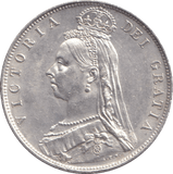 1891 HALFCROWN ( UNC ) - HALFCROWN - Cambridgeshire Coins