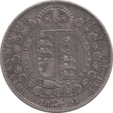 1891 HALFCROWN ( VF ) - HALFCROWN - Cambridgeshire Coins
