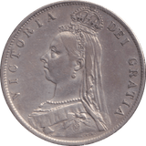 1891 HALFCROWN ( VF ) - WORLD COINS - Cambridgeshire Coins