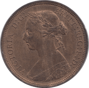 1891 HALFPENNY ( BU ) - Halfpenny - Cambridgeshire Coins