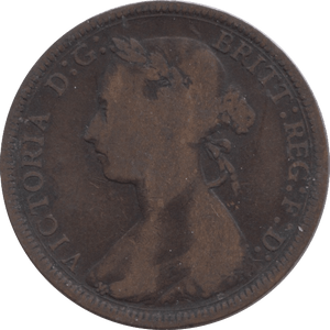 1891 HALFPENNY ( FINE ) - Halfpenny - Cambridgeshire Coins