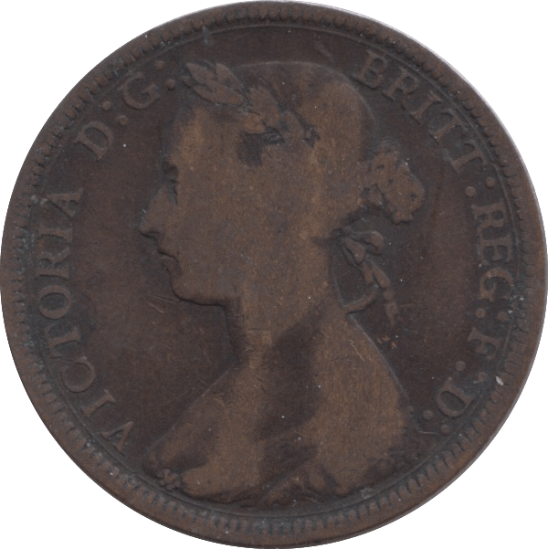 1891 HALFPENNY ( FINE ) - Halfpenny - Cambridgeshire Coins