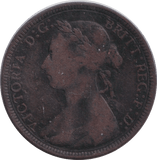 1891 HALFPENNY ( FINE ) - HALFPENNY - Cambridgeshire Coins