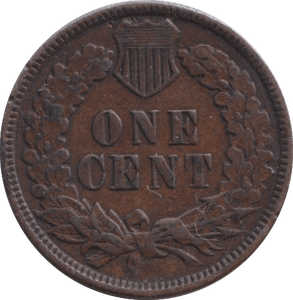 1891 INDIAN HEAD CENT USA - WORLD COINS - Cambridgeshire Coins