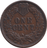 1891 INDIAN HEAD CENT USA - WORLD COINS - Cambridgeshire Coins