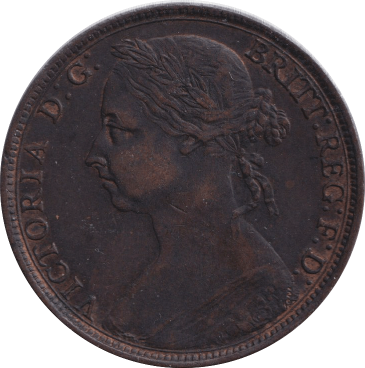 1891 PENNY ( AUNC ) - PENNY - Cambridgeshire Coins