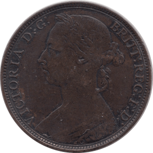 1891 PENNY ( GVF ) - PENNY - Cambridgeshire Coins