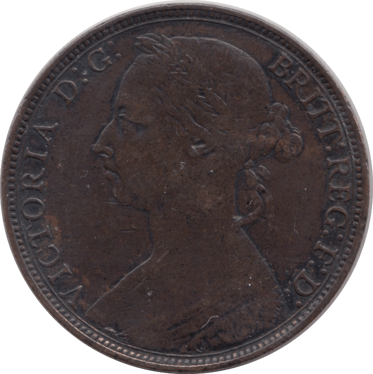 1891 PENNY ( GVF ) - PENNY - Cambridgeshire Coins