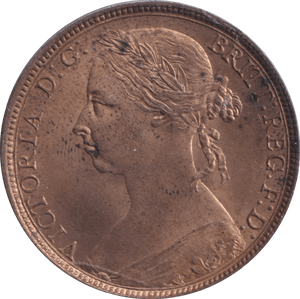 1891 PENNY ( UNC ) - PENNY - Cambridgeshire Coins