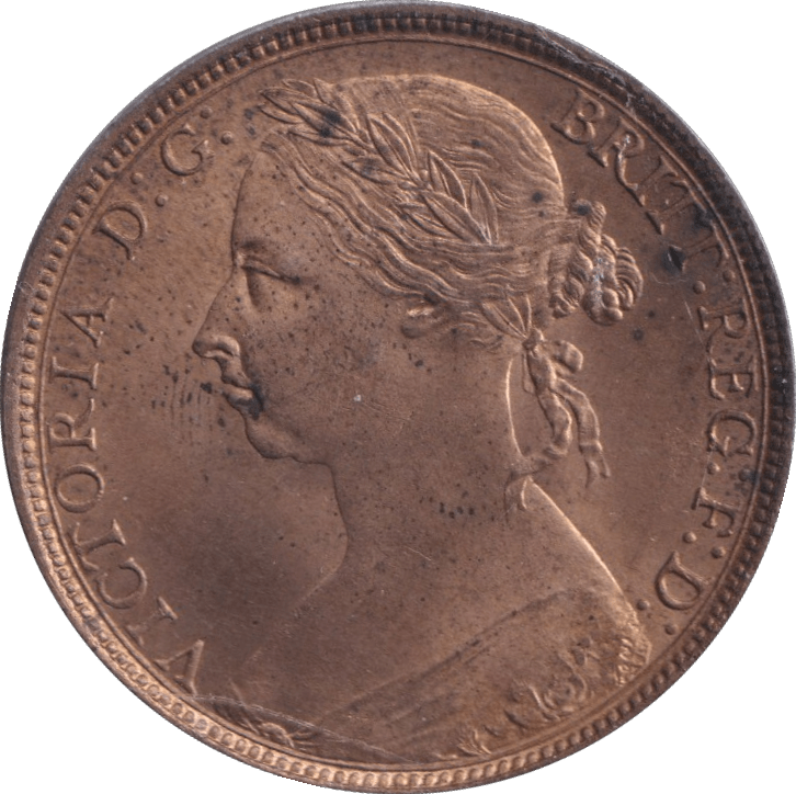 1891 PENNY ( UNC ) - PENNY - Cambridgeshire Coins