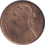 1891 PENNY ( UNC ) - PENNY - Cambridgeshire Coins