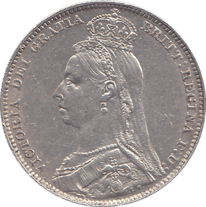 1891 SHILLING ( AUNC ) - SHILLING - Cambridgeshire Coins