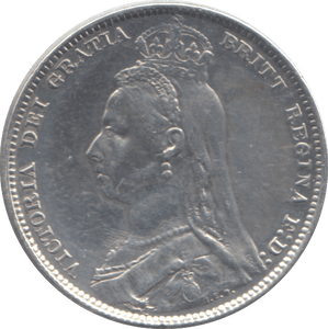 1891 SHILLING ( EF ) - SHILLING - Cambridgeshire Coins