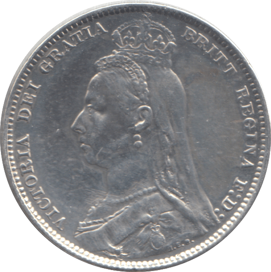1891 SHILLING ( EF ) - SHILLING - Cambridgeshire Coins