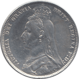 1891 SHILLING ( EF ) - SHILLING - Cambridgeshire Coins