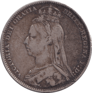 1891 SHILLING ( GF ) - SHILLING - Cambridgeshire Coins