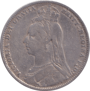 1891 SHILLING ( VF ) - SHILLING - Cambridgeshire Coins