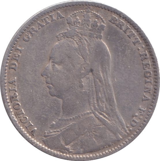1891 SHILLING ( VF ) - SHILLING - Cambridgeshire Coins
