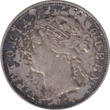 1891 SILVER 20 CENT STRAIT SETTLEMENT - SILVER WORLD COINS - Cambridgeshire Coins