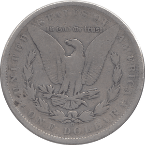 1891 SILVER MORGAN DOLLAR USA NEW ORLEANS - SILVER WORLD COINS - Cambridgeshire Coins