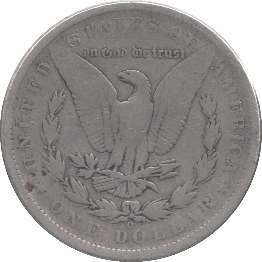 1891 SILVER MORGAN DOLLAR USA NEW ORLEANS - SILVER WORLD COINS - Cambridgeshire Coins