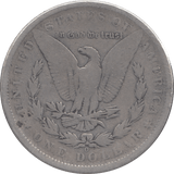 1891 SILVER MORGAN DOLLAR USA NEW ORLEANS - SILVER WORLD COINS - Cambridgeshire Coins