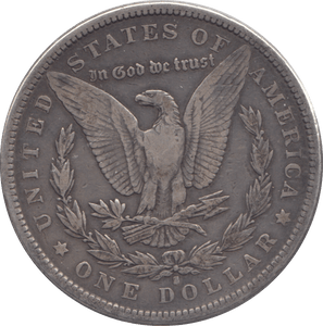 1891 SILVER MORGAN DOLLAR USA SAN FRANCISCO - SILVER WORLD COINS - Cambridgeshire Coins