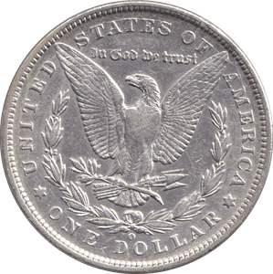 1891 SILVER MORGAN DOLLAR USA - SILVER WORLD COINS - Cambridgeshire Coins