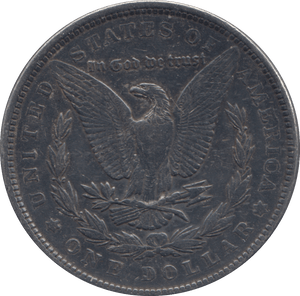 1891 SILVER MORGAN DOLLAR USA - SILVER WORLD COINS - Cambridgeshire Coins