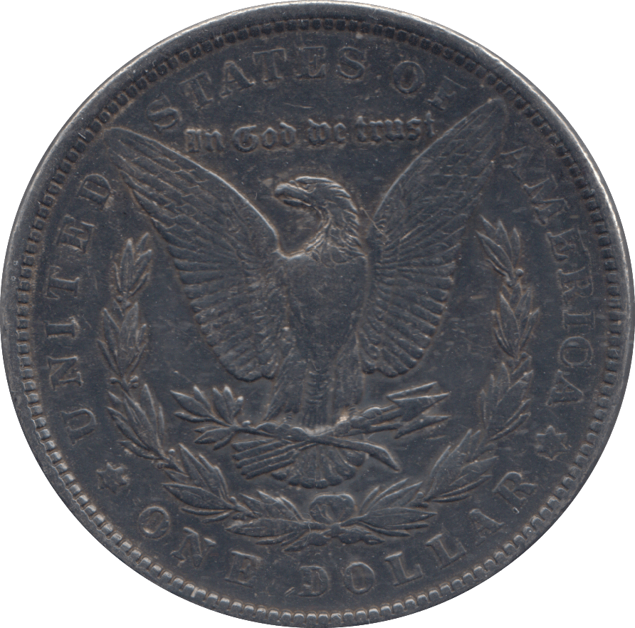 1891 SILVER MORGAN DOLLAR USA - SILVER WORLD COINS - Cambridgeshire Coins
