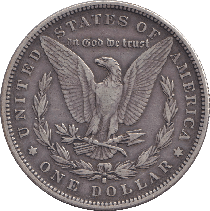 1891 SILVER MORGAN DOLLAR USA - SILVER WORLD COINS - Cambridgeshire Coins