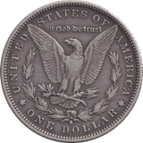 1891 SILVER MORGAN DOLLAR USA - SILVER WORLD COINS - Cambridgeshire Coins