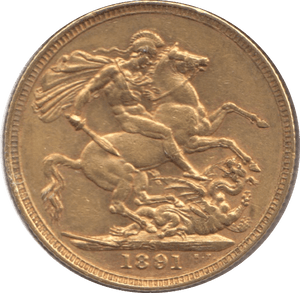 1891 SOVEREIGN ( EF ) SYDNEY MINT - Cambridgeshire Coins