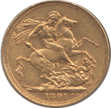 1891 SOVEREIGN ( EF ) SYDNEY MINT - Cambridgeshire Coins