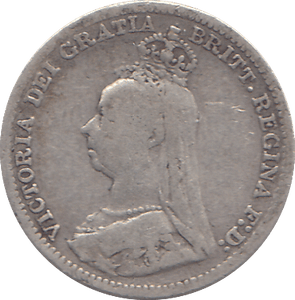 1891 THREEPENCE ( F ) - WORLD COINS - Cambridgeshire Coins