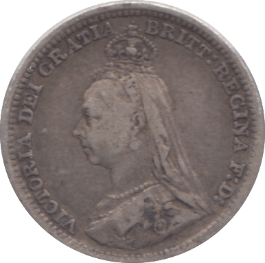 1891 THREEPENCE ( GF ) - THREEPENCE - Cambridgeshire Coins