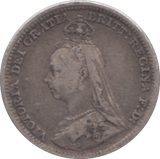 1891 THREEPENCE ( GF ) - THREEPENCE - Cambridgeshire Coins