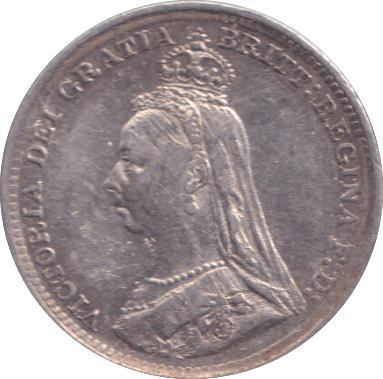 1891 THREEPENCE ( GVF ) - THREEPENCE - Cambridgeshire Coins