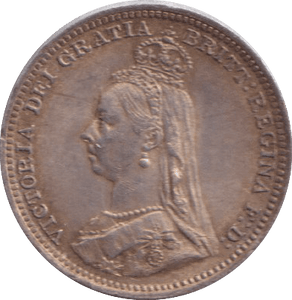 1891 THREEPENCE ( GVF ) - THREEPENCE - Cambridgeshire Coins