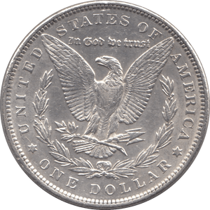 1891 USA SILVER MORGAN DOLLAR PHILADELPHIA MINT - SILVER WORLD COINS - Cambridgeshire Coins