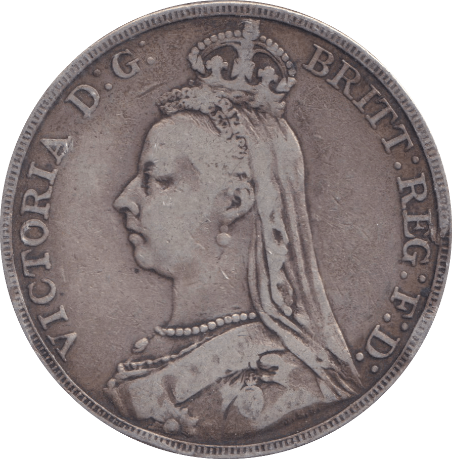 1892 CROWN B ( GF ) - CROWN - Cambridgeshire Coins