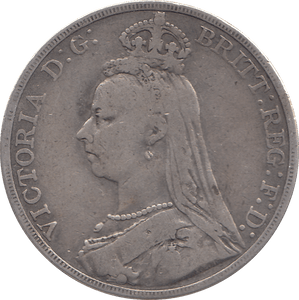 1892 CROWN ( F ) - WORLD COINS - Cambridgeshire Coins