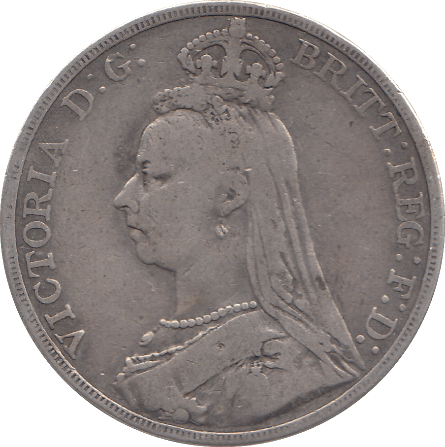 1892 CROWN ( F ) - WORLD COINS - Cambridgeshire Coins